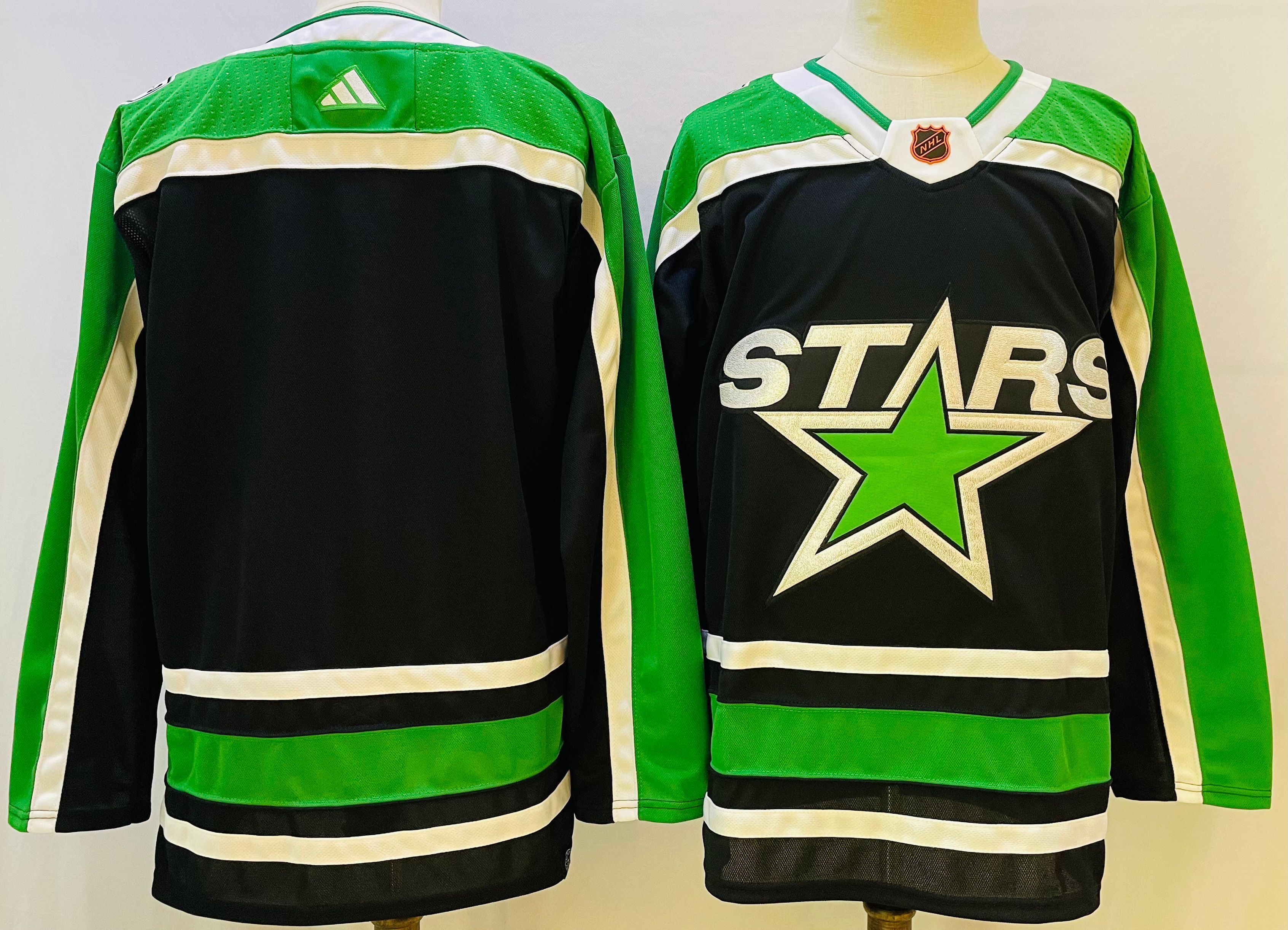 Men Dallas Stars Blank Black Throwback 2022 Adidas NHL Jersey->los angeles kings->NHL Jersey